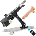 Metal Thrusting Sex Machine with 8.26 Inch Dildo Attachments Q4919