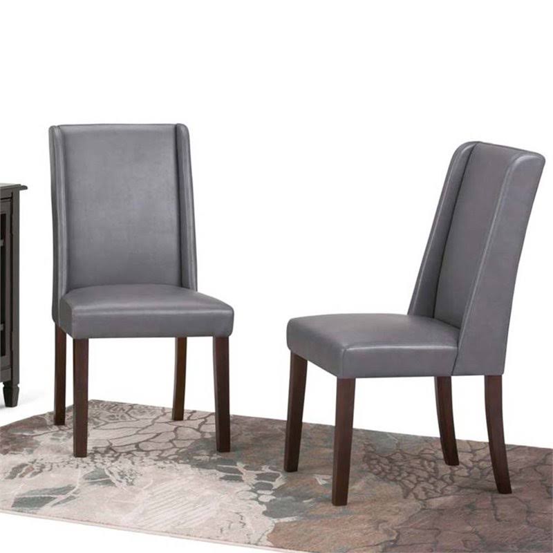 Grey Dining Chair 2-Piece Set I5852