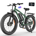 52V 4000/5000W Dual Motor Electric Bike 26" Fat Tire P720