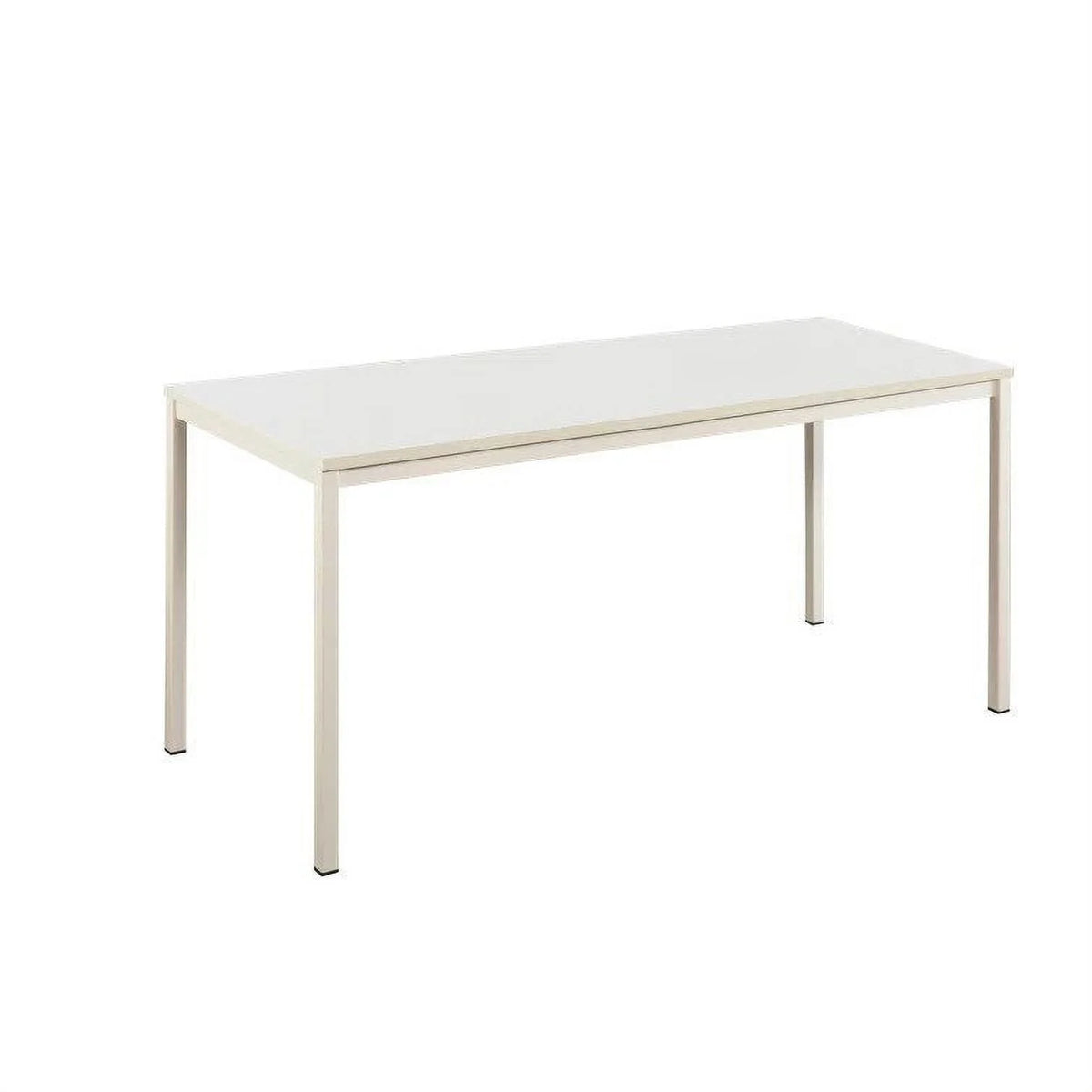 Contemporary Wood and Metal Computer Desk I5803