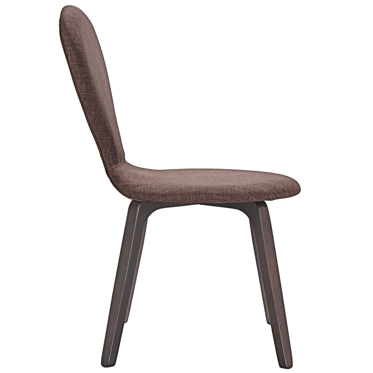 Walnut Beige Dining Side Chair V606398