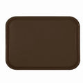 Brown Cafeteria Fast Food Trays Case/48 T89416