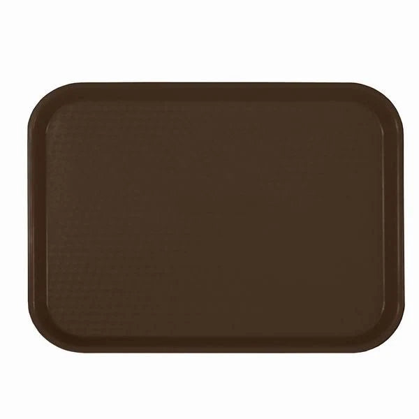 Brown Cafeteria Fast Food Trays Case/48 T89416