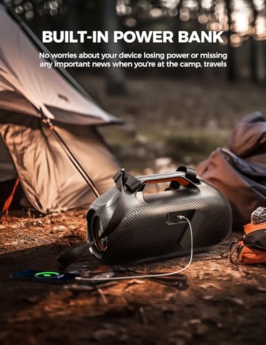 Portable Bluetooth Speaker, 100W, IPX7 Waterproof, 30H Playtime, Bluetooth 5.3 Z52736