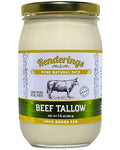 14 oz Grass-Fed Beef Tallow N520