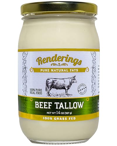 14 oz Grass-Fed Beef Tallow N520