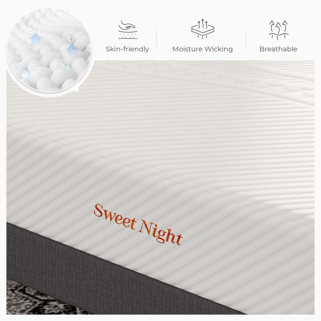 10'' Cooling Gel Memory Foam Queen Size Mattress B537