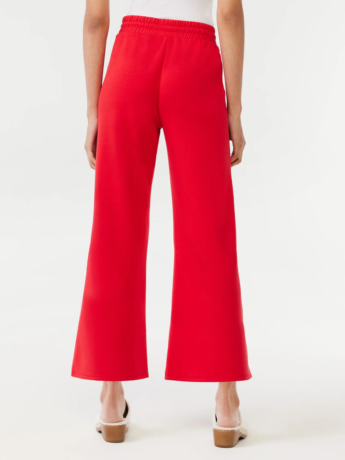 Women's Cropped Scuba Lounge Pants Q799549
