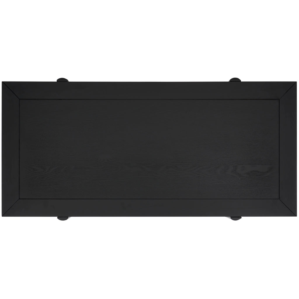 Black Rectangle Coffee Table Z387