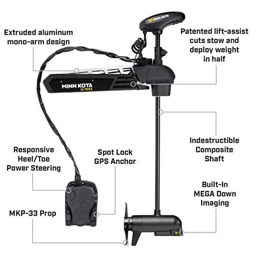 112 Pound 52" Shaft 36 Volts Trolling Motor E75449