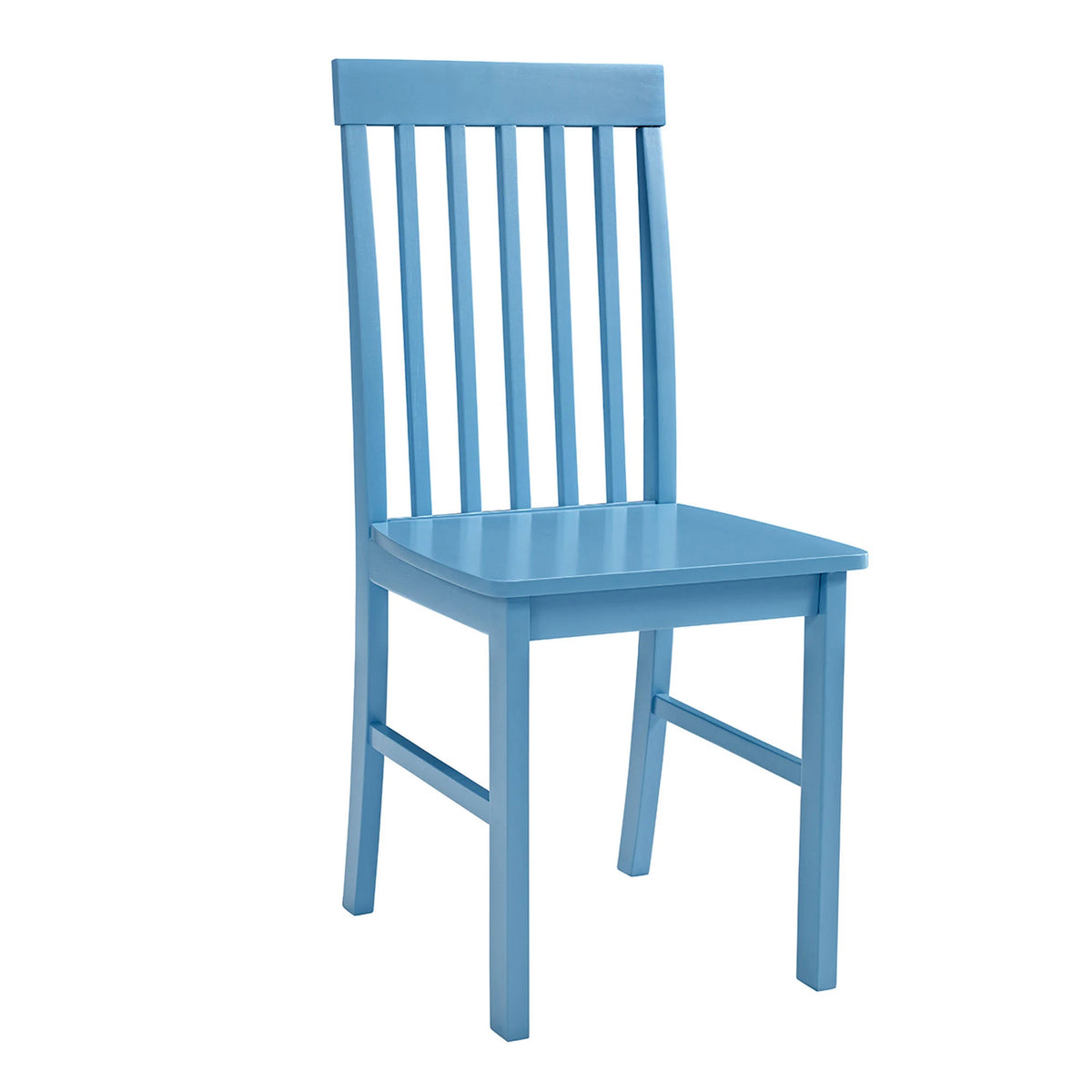 5-Piece White Powder Blue Dining Set C519