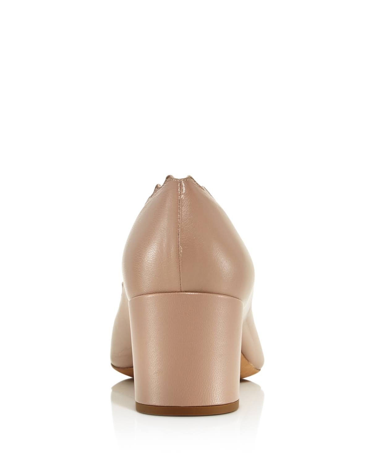 Pink Leather Pump B62712