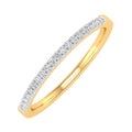 10K Yellow Gold Diamond Stackable Ring N38737