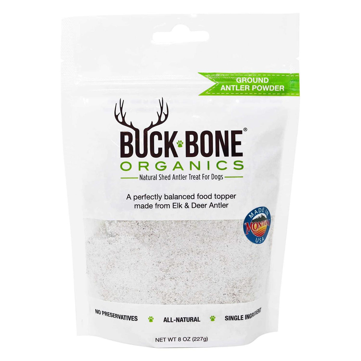 Ground Wild Elk and Deer Antler Powder for Dogs K5644