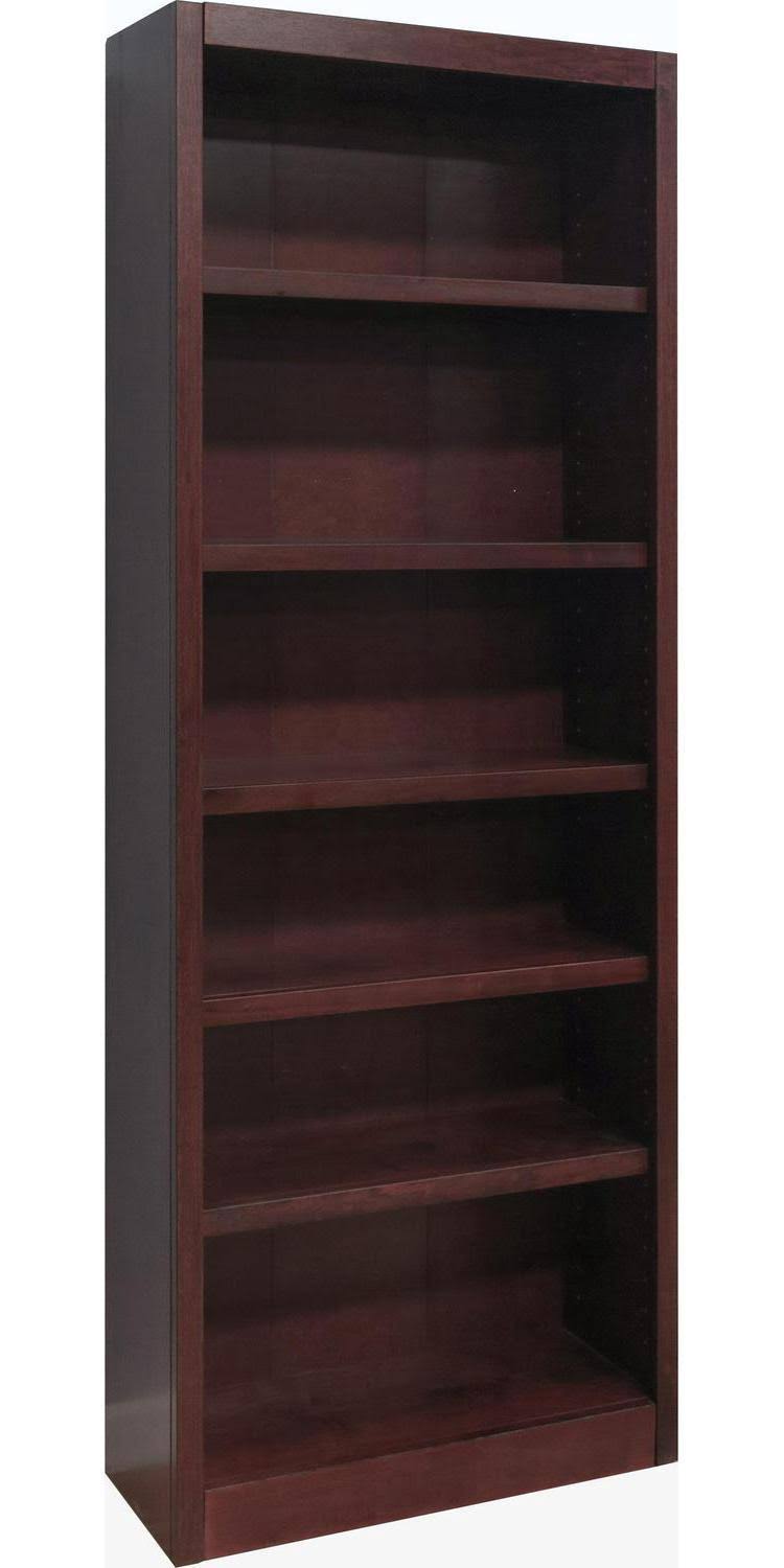 Cherry 6 Shelves Bookcase U622