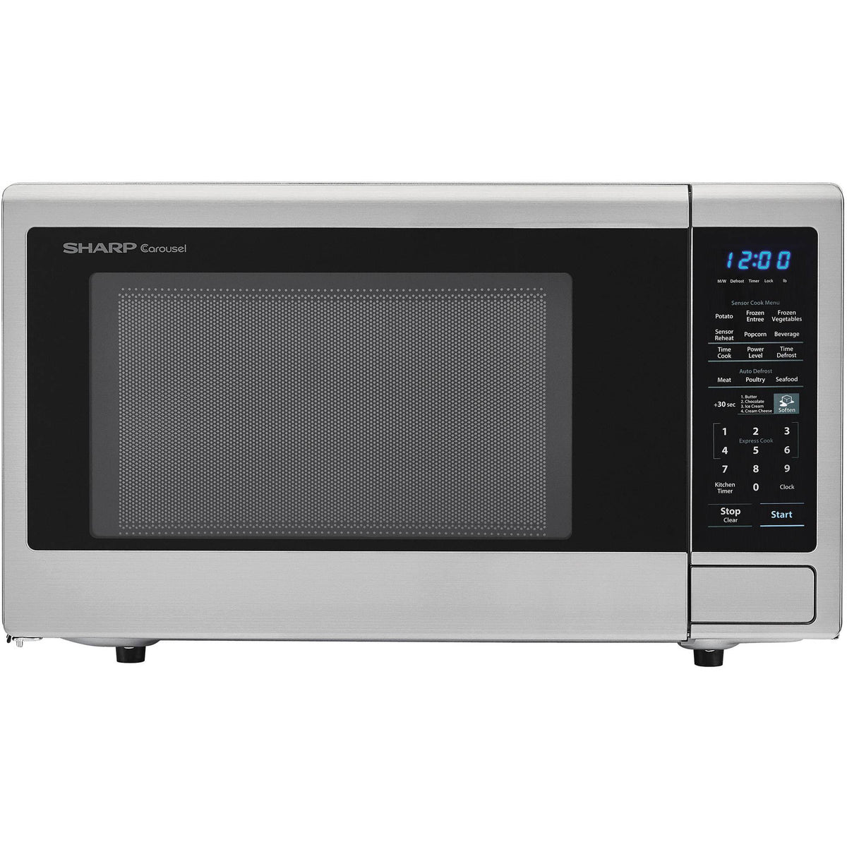 1.8 Cu. ft. 1100W Stainless Steel Countertop Microwave Oven G1282