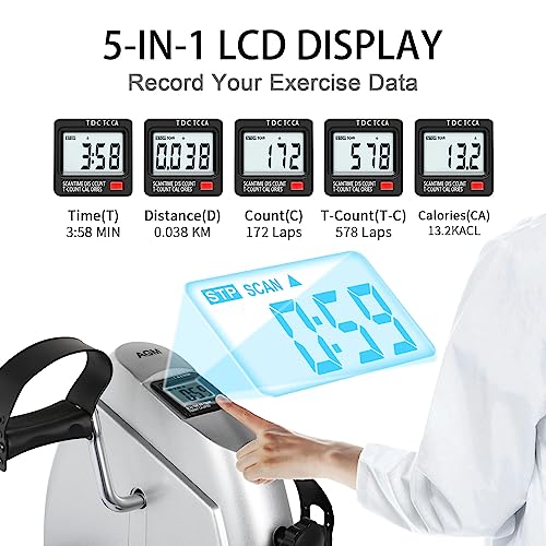 Mini Exercise Bike with LCD Screen D9746