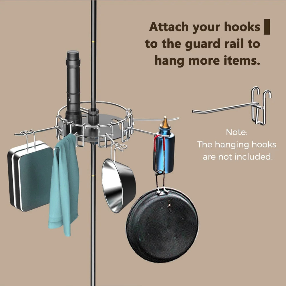 Collapsible Camping Lantern Hanger Aluminum Alloy S96173