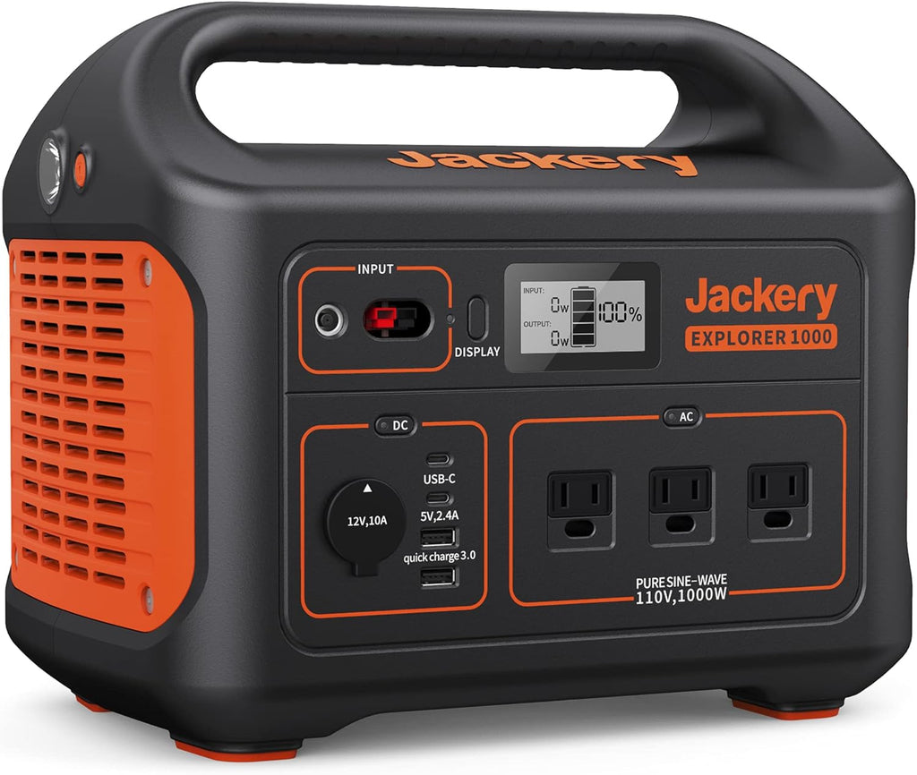 1002Wh Portable Power Station with AC Outlets V81583