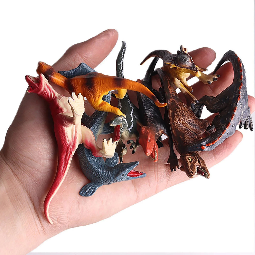 8PCS Simulation Dinosaur Toy Z614083