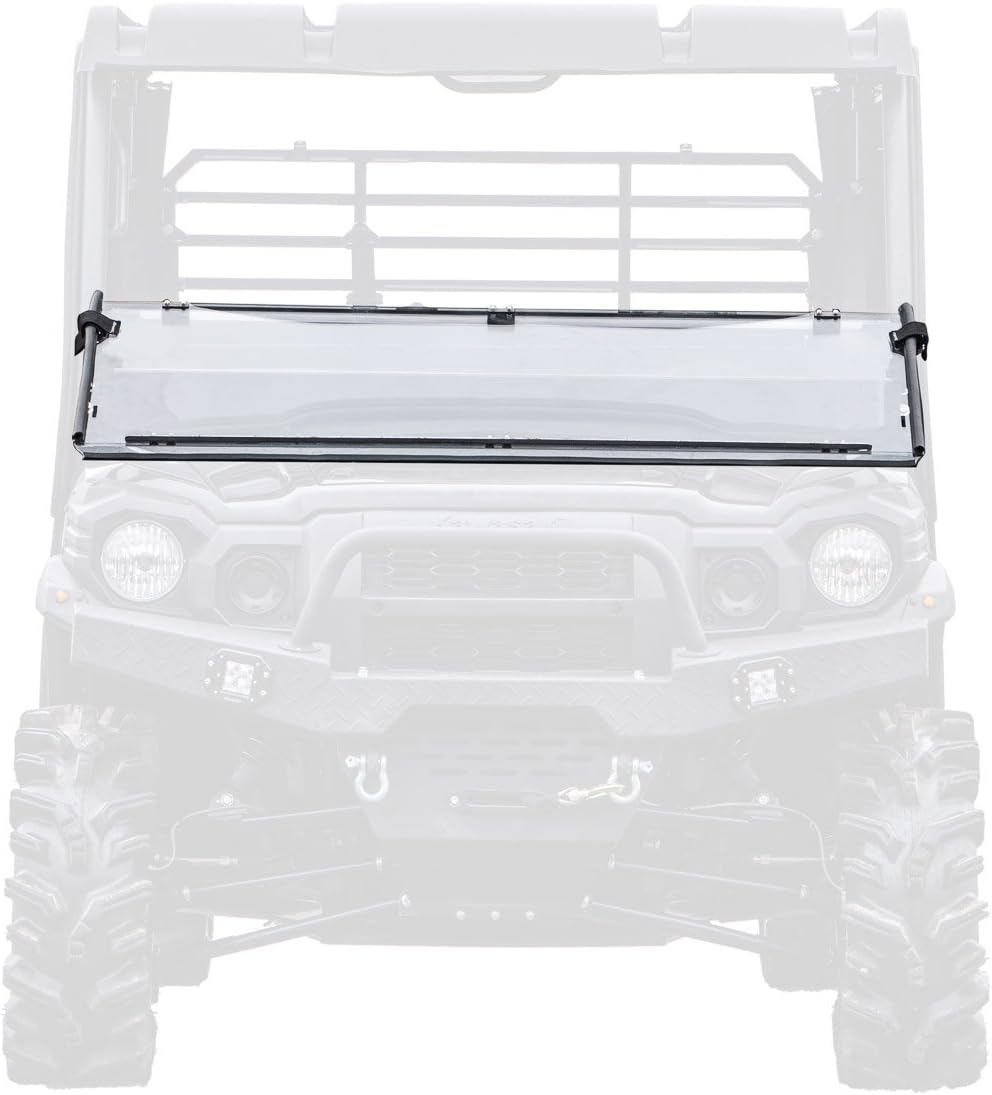 Heavy Duty Scratch Resistant Flip Down Windshield N44210