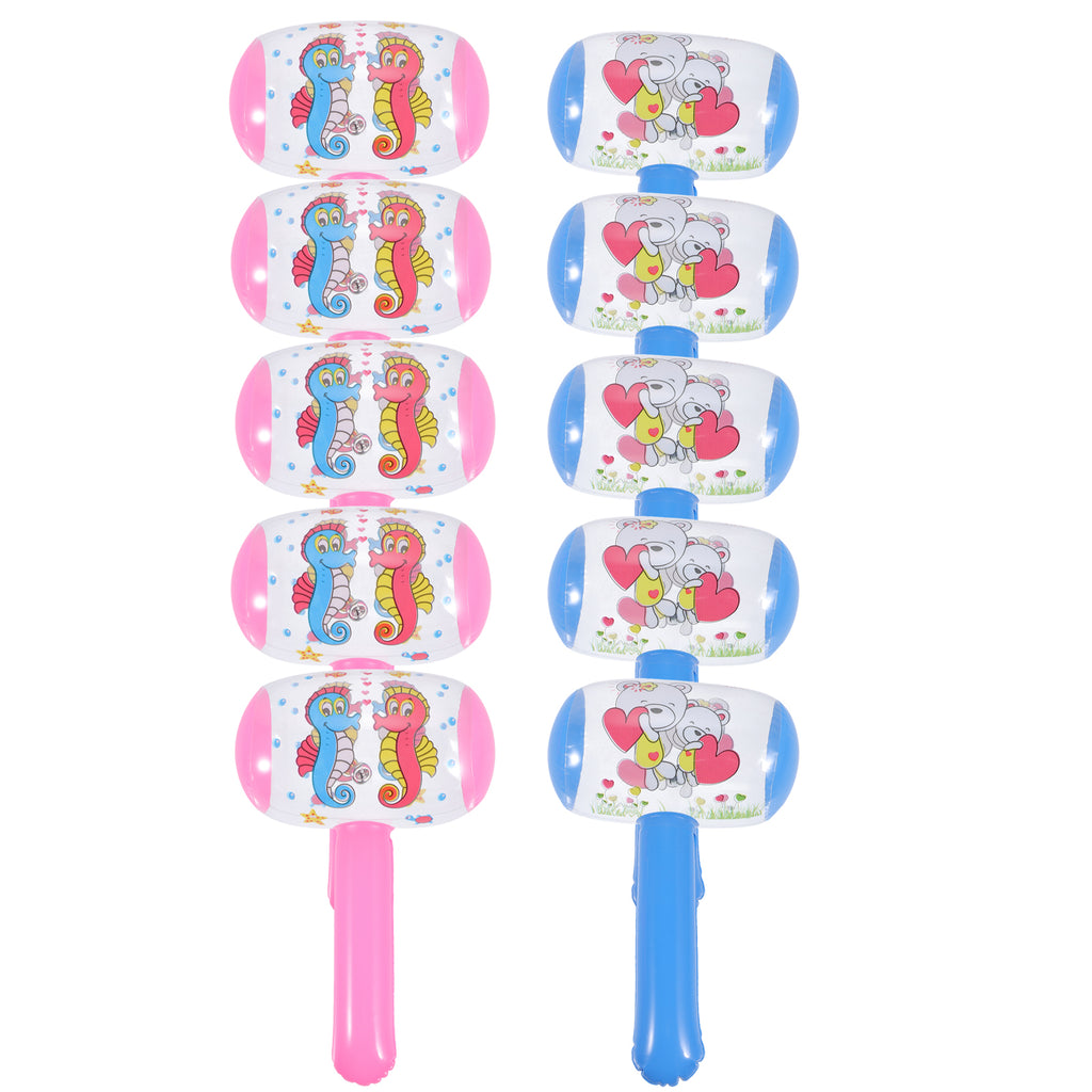 48 Pcs Inflatable Hammers Toys with Bell H874587