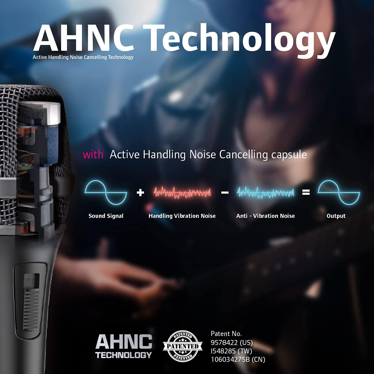 Black Dynamic Vocal Microphone X331
