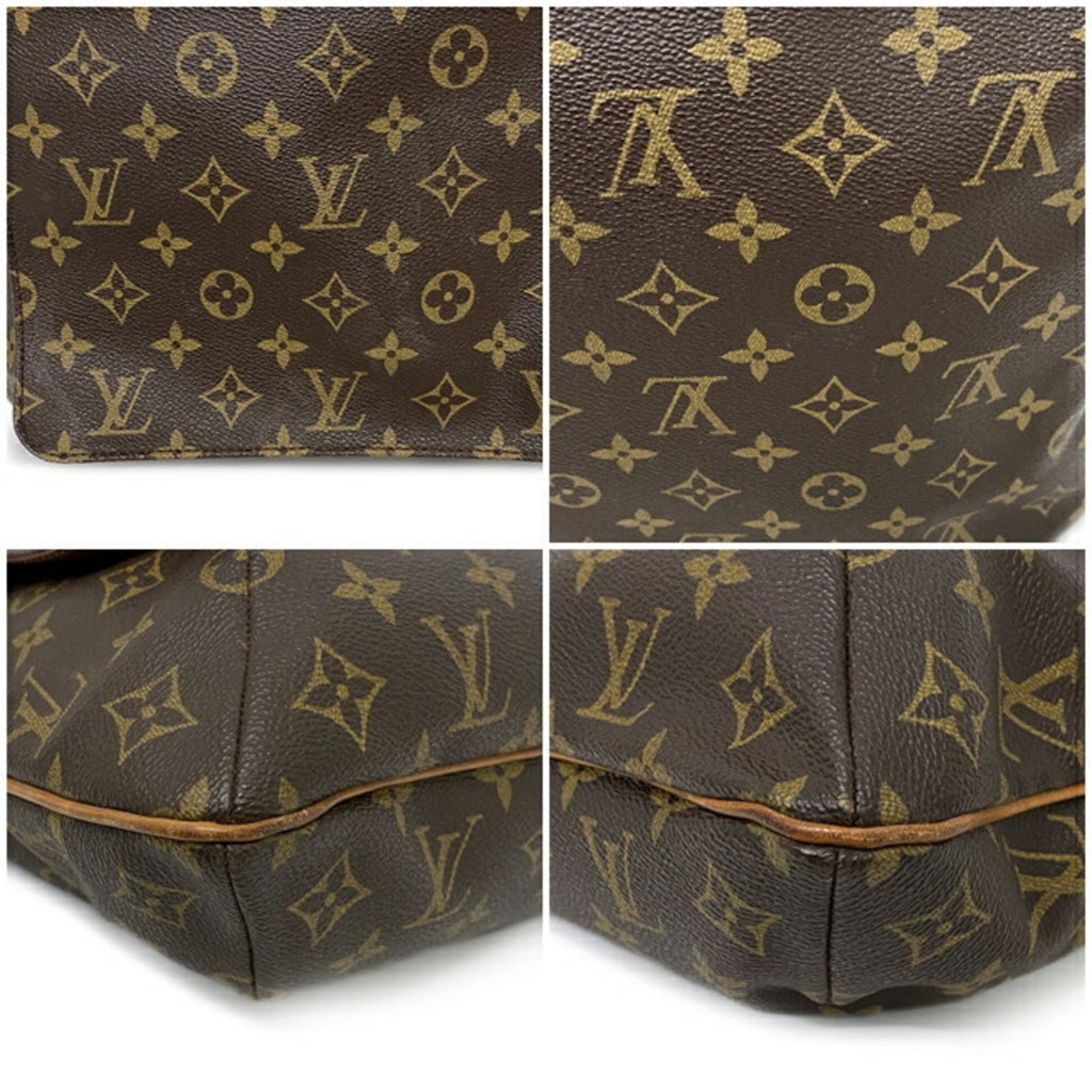 Brown Monogram Shoulder Bag D9637