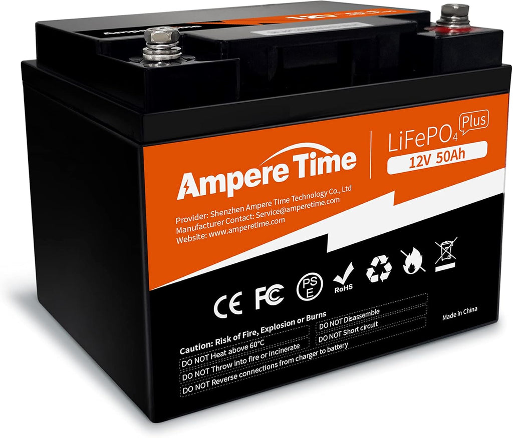 12V 50Ah Lithium LiFePO4 Battery H98324