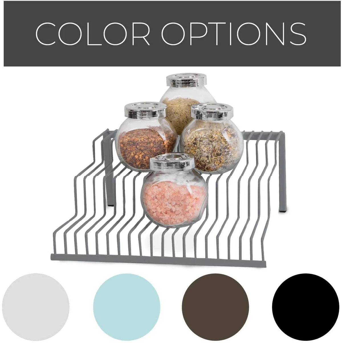 3-Tier Steel Wire Spice Rack Organizer G5102