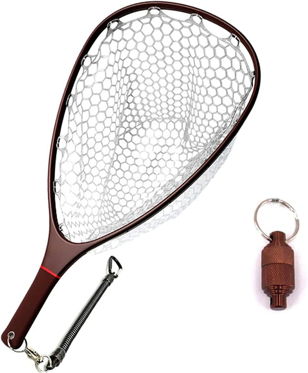 Floating Fishing Net Carbon Fiber Landing Net Clear Rubber Ghost Net Pack of 2 D184431