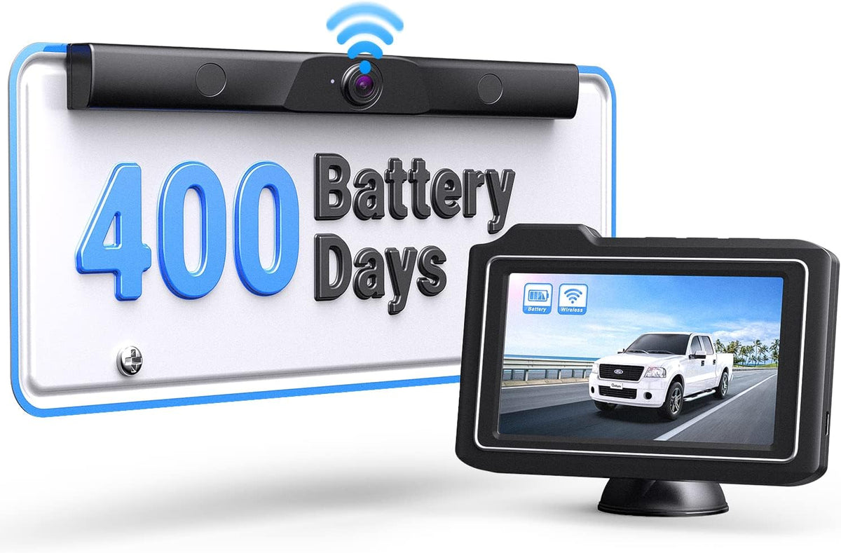 1080P Wireless Backup Camera with Monitor U3731