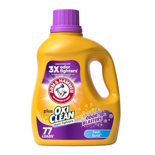 128 Loads Liquid Laundry Detergent, 166.5 Fl oz L356
