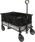 Folding Collapsible Utility Wagon Cart with Adjustable Handle P192588