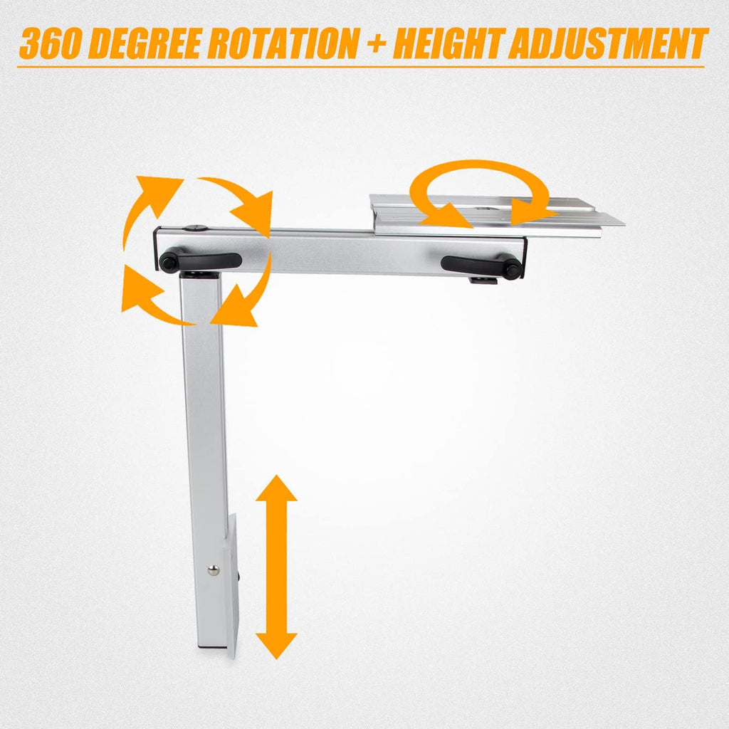 Height Adjust 360 Degree Rotation Removable RV Table Leg Bracket L94893