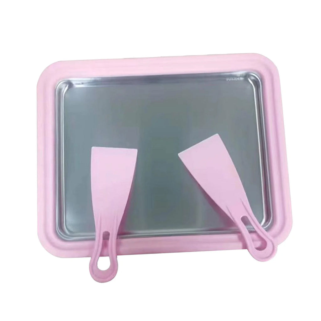 Pink Portable Ice Cream Plate Maker H467