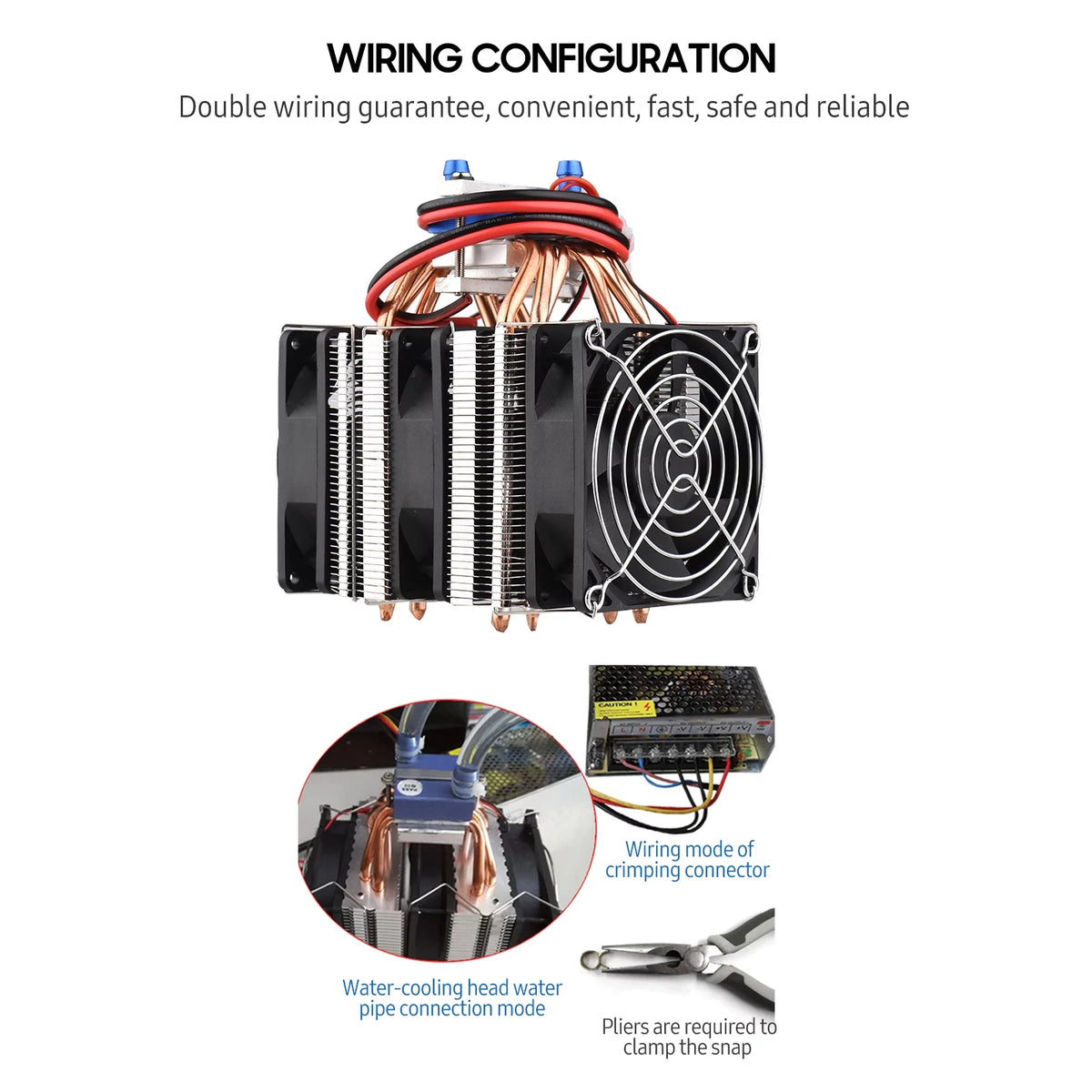 12V Semiconductor Refrigeration Fish Tank Chiller N59171