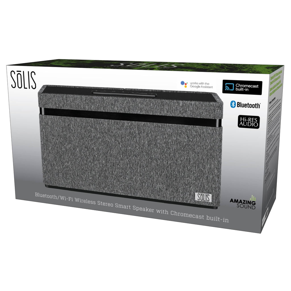 Bluetooth/Wi-Fi Wireless Stereo Smart Speaker with Chromecast Built-in N8567