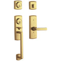 NonLacquered Brass Full Dummy Handleset with Lever C88087
