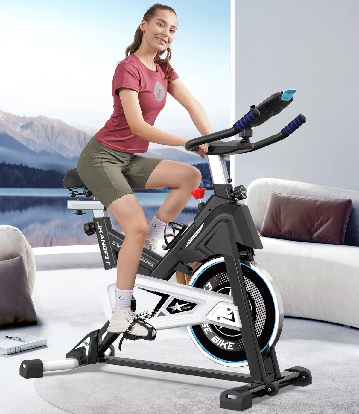 Magnetic Exercise Bike Indoor Stationary Bike S960552