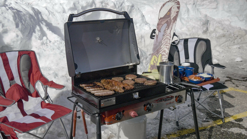 Big Gas Grill 16 Outdoor Stove with BBQ Box Accessory M5593