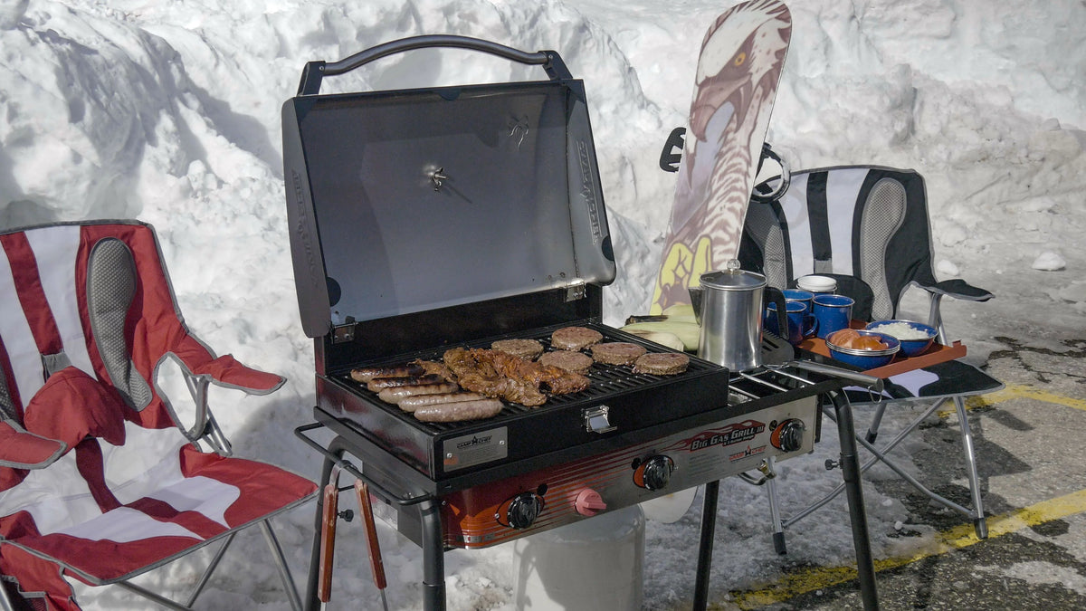 Big Gas Grill 16 Outdoor Stove with BBQ Box Accessory M5593