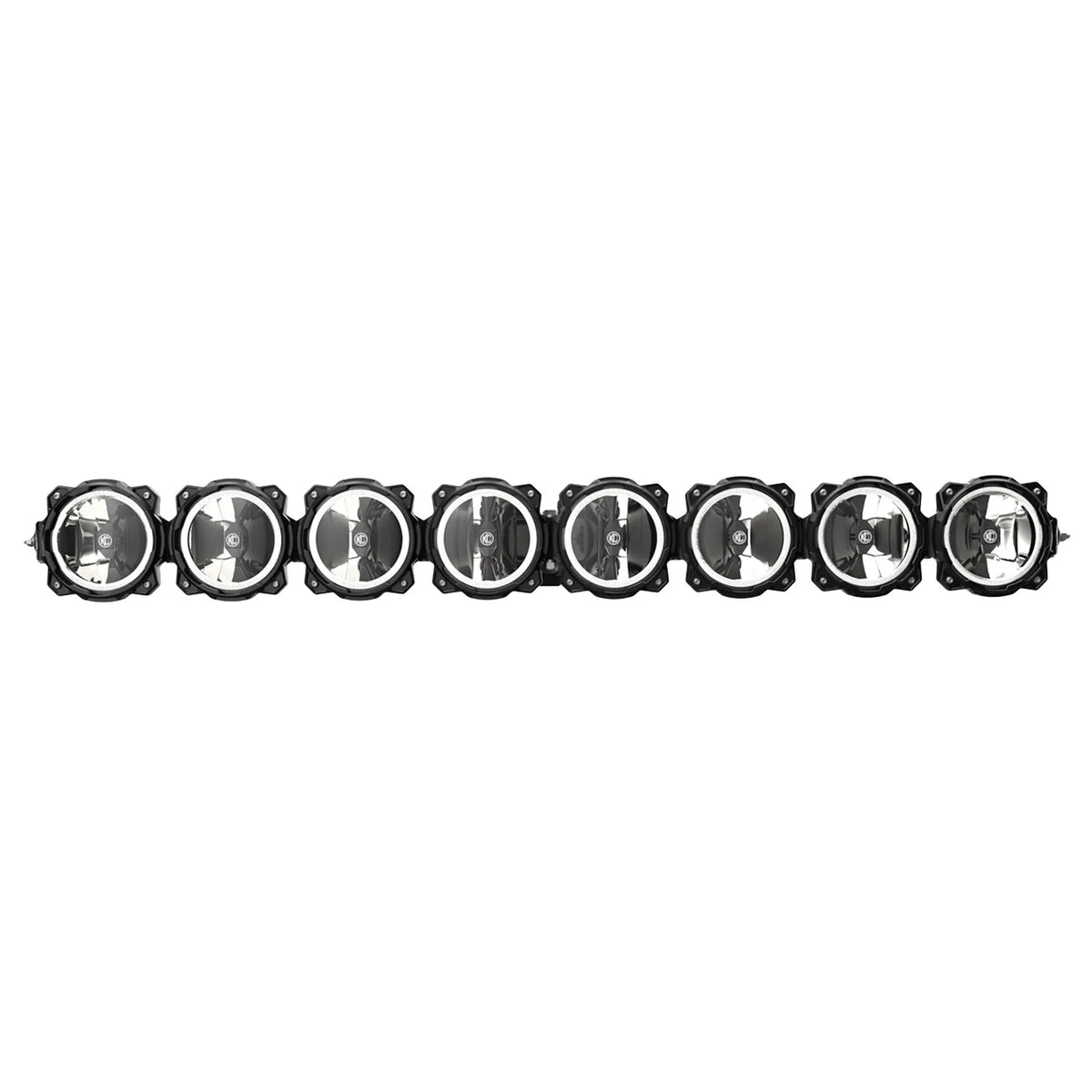 Roof Rack with Light Bar and Side Blackout Plates B1776