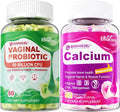 Probiotics for Women Gummies 60 Count + Calcium Citrate Gummies 60 Count V564855