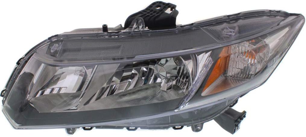 Headlight Assembly for Honda Civic 2013 Driver Side Coupe F95269