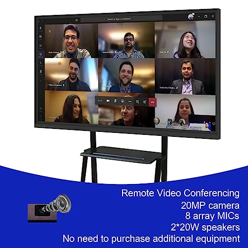 65'' Smart Digital Whiteboard 4K UHD Touchscreen Display A926