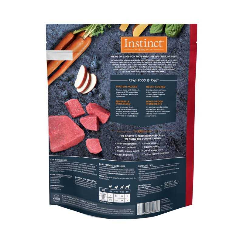 Grain Free Real Beef Recipe Dog Food S3041