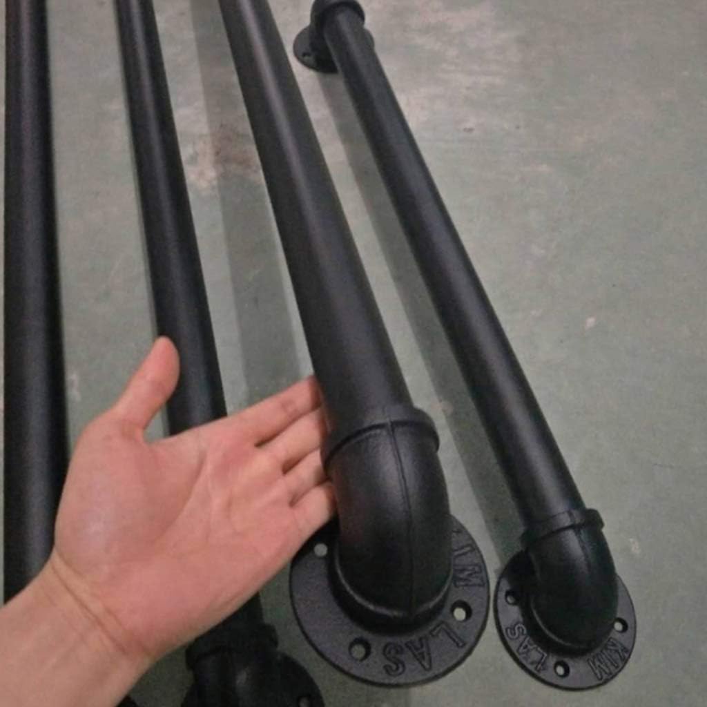 Wrought Iron Banister Rail Handrail for Stairs T408650
