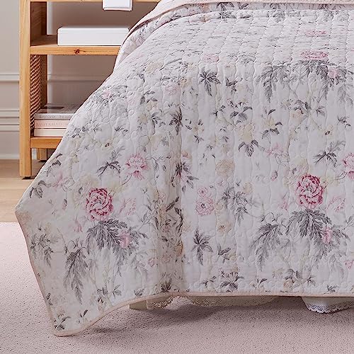 King Reversible Cotton Quilt Set with Shams J25942