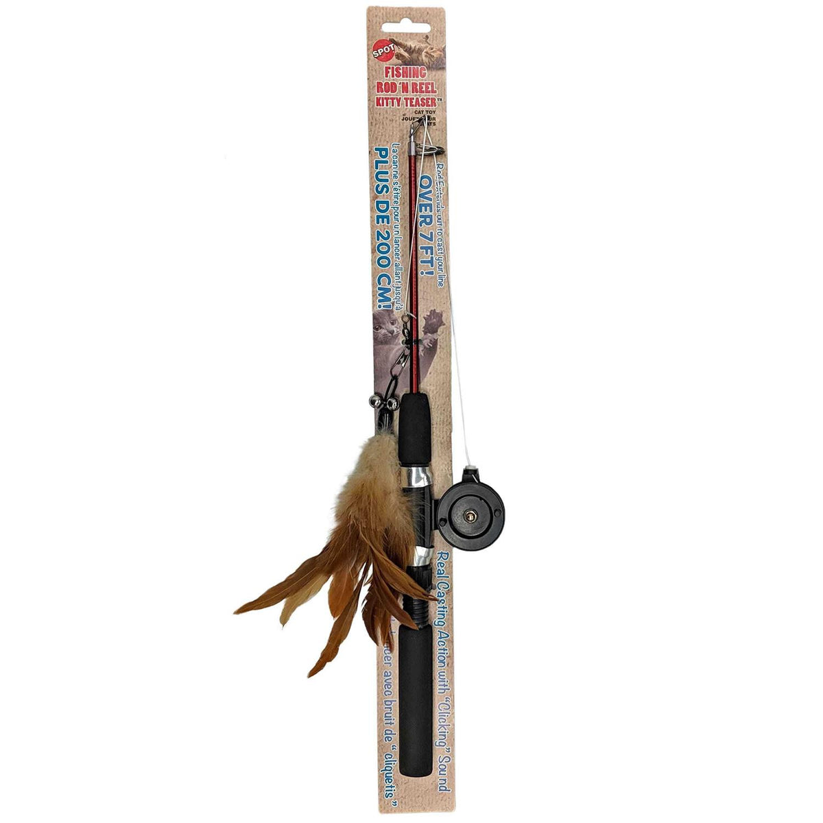 Cat Toy Fishing Rod Teaser D50756